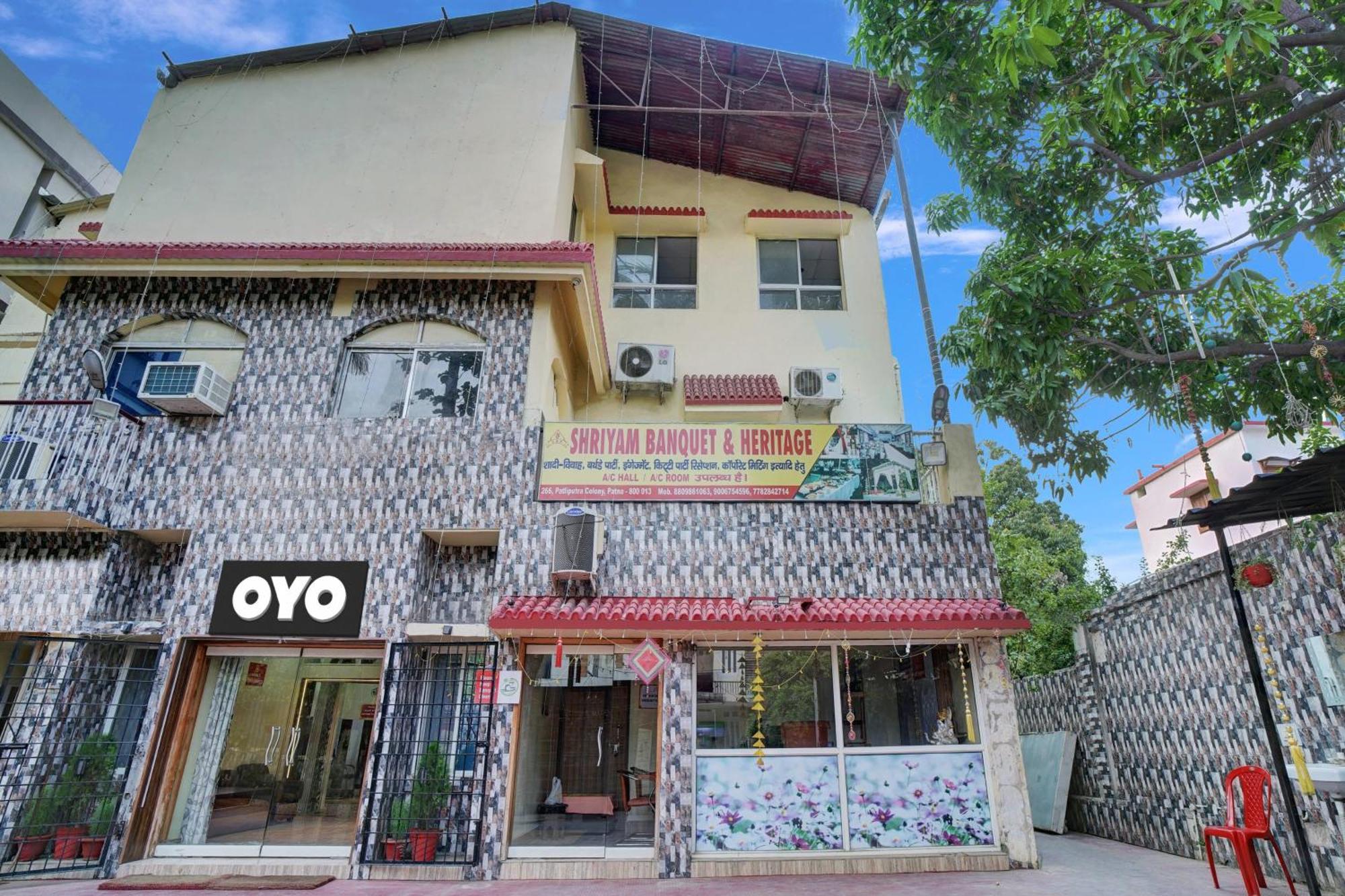 Super Hotel O Om Shriyam Banquet And Heritage Patna  Exterior foto