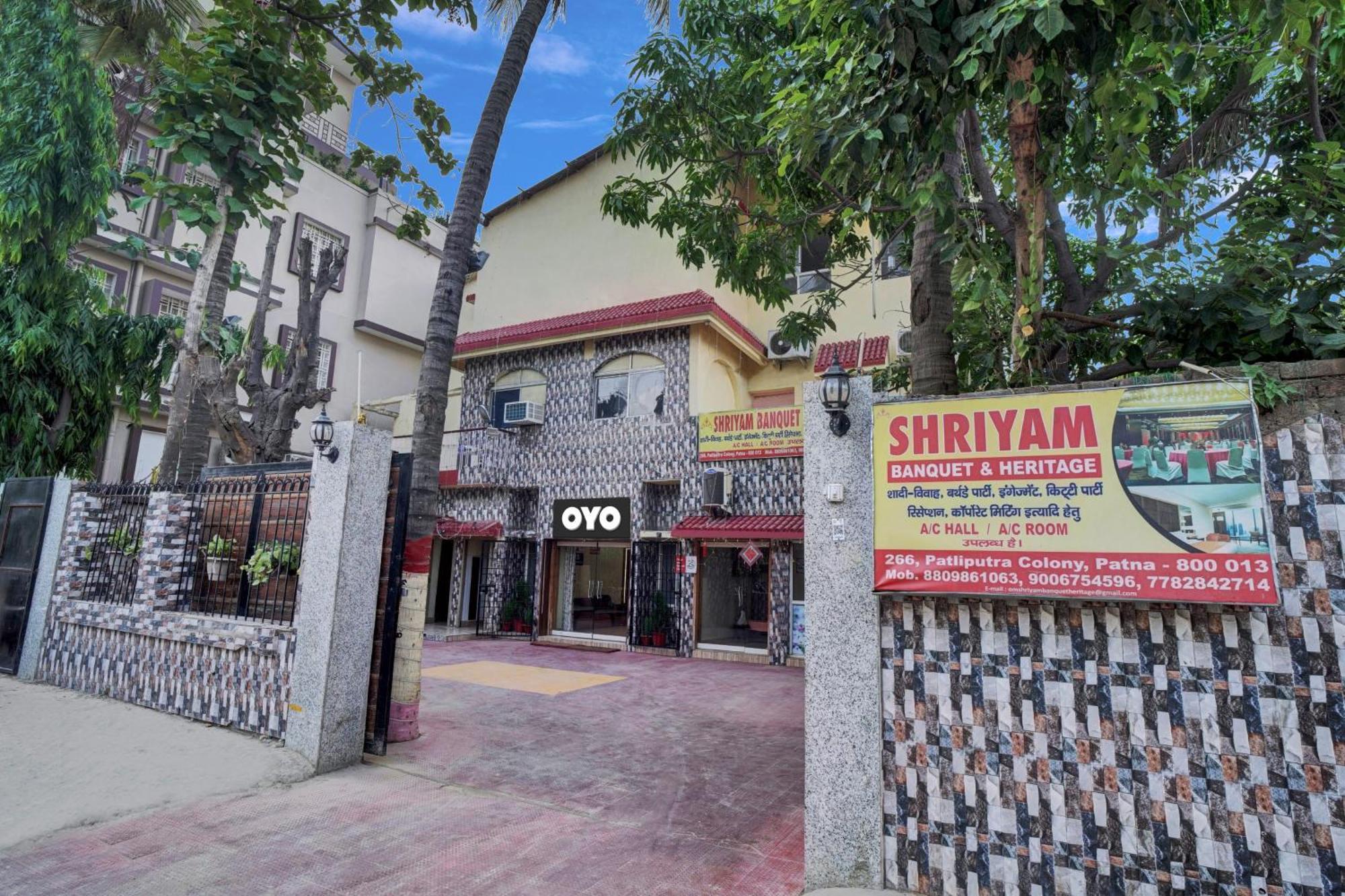 Super Hotel O Om Shriyam Banquet And Heritage Patna  Exterior foto